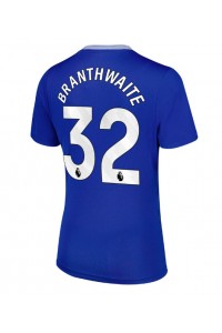 Everton Jarrad Branthwaite #32 Voetbaltruitje Thuis tenue Dames 2024-25 Korte Mouw